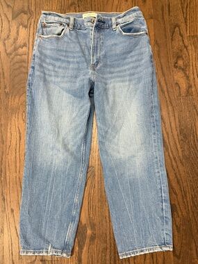 Abercrombie & Fitch Light Blue High Rise Jeans